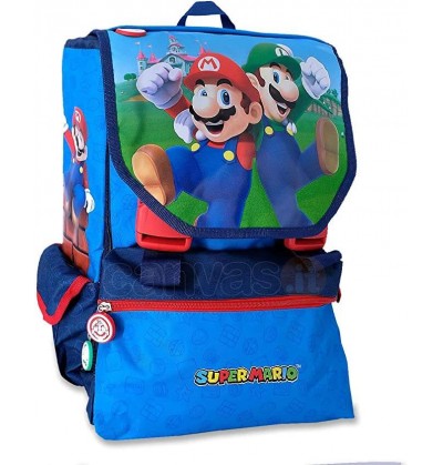 School Pack Zaino+Astuccio Super Mario