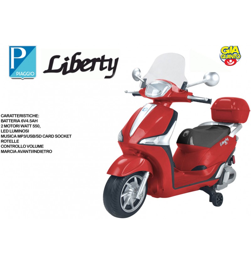 Scooter Liberty Rosso