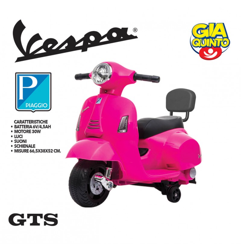 Mini Vespa Con Schienale...