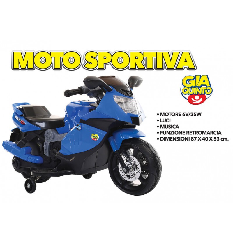 Moto Sportiva Blu