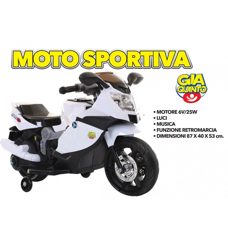 Moto Sportiva Bianca