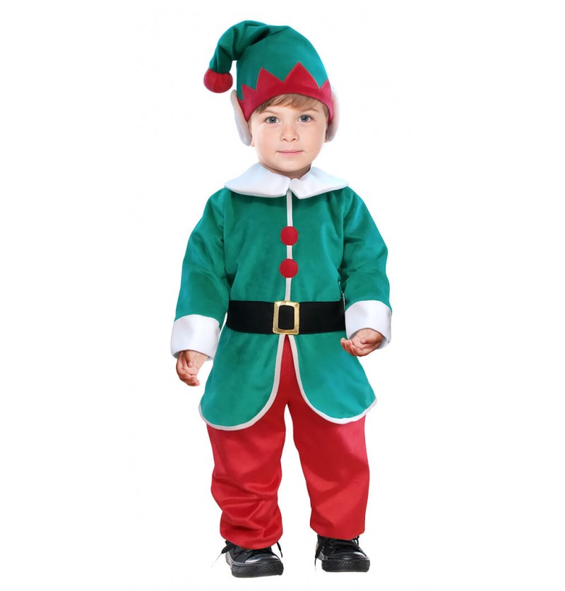 Costume Baby Elfo Natale