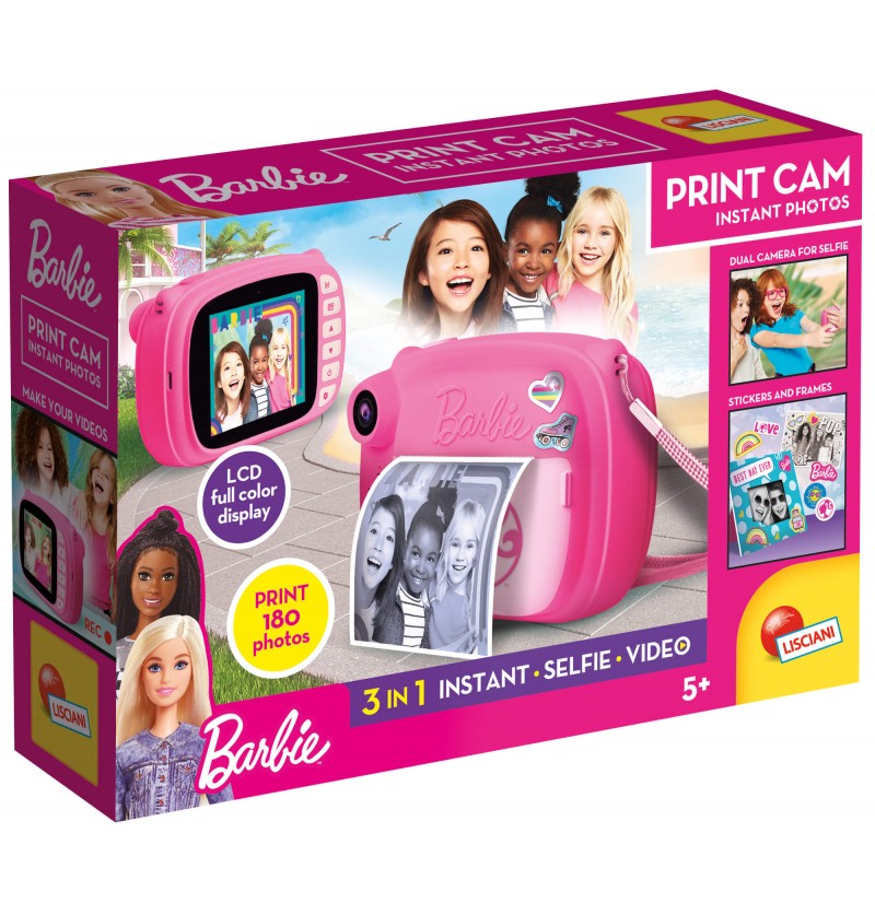 Barbie Print Cam Hi Tech