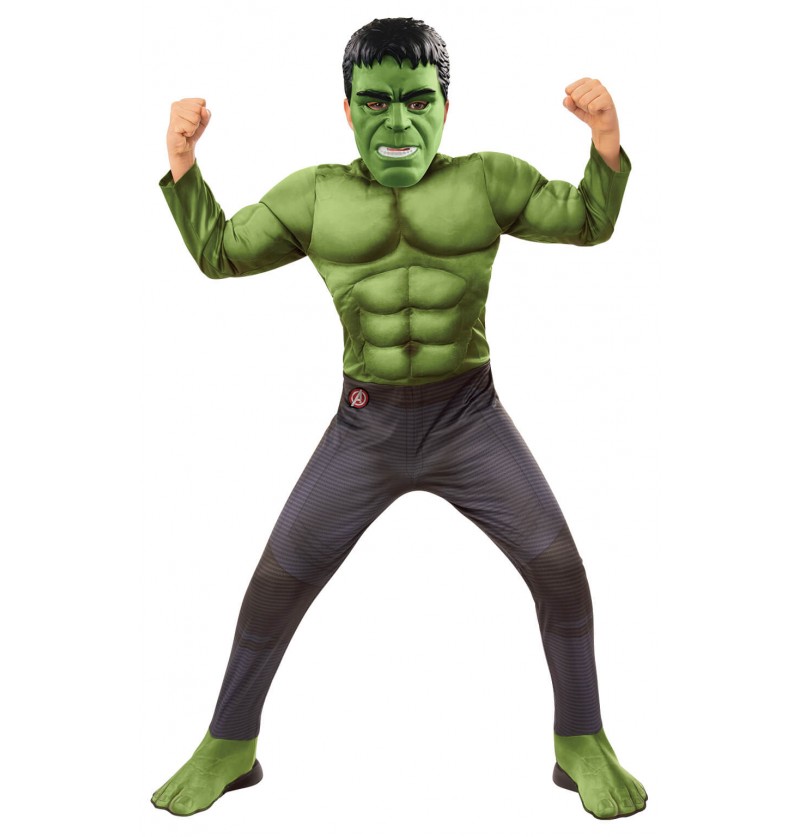 Costume Hulk con Muscoli