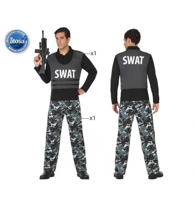 Costume Polizia Swat
