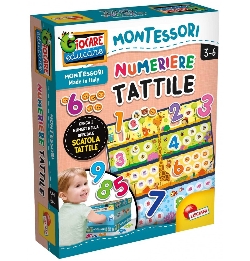 Numeriere Tattile Montessori