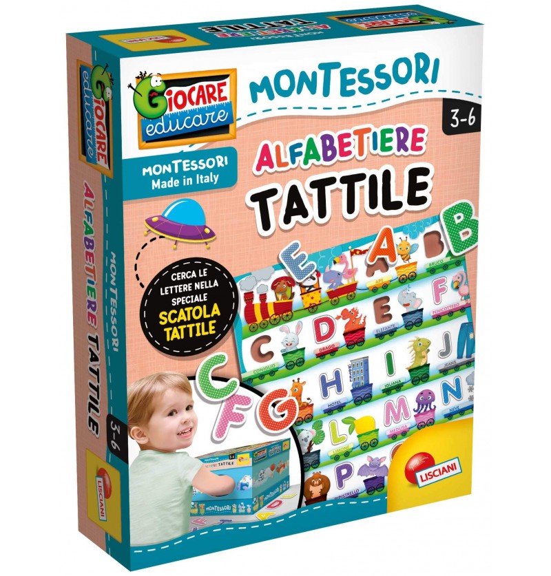 Alfabetiere Tattile Montessori