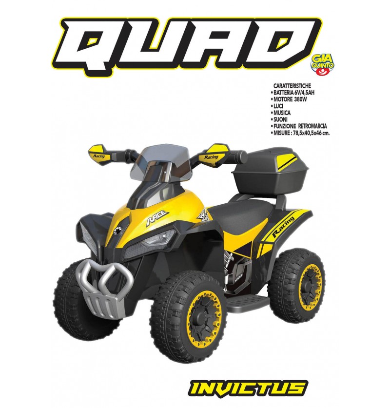 Mini Quad Invictus Giallo