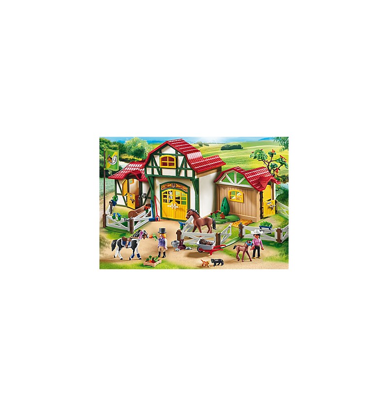 PLAYMOBIL 70166 Country Life grande fattoria con pony e PLAYMOBIL 70166 Country Life grande fattoria con pony e