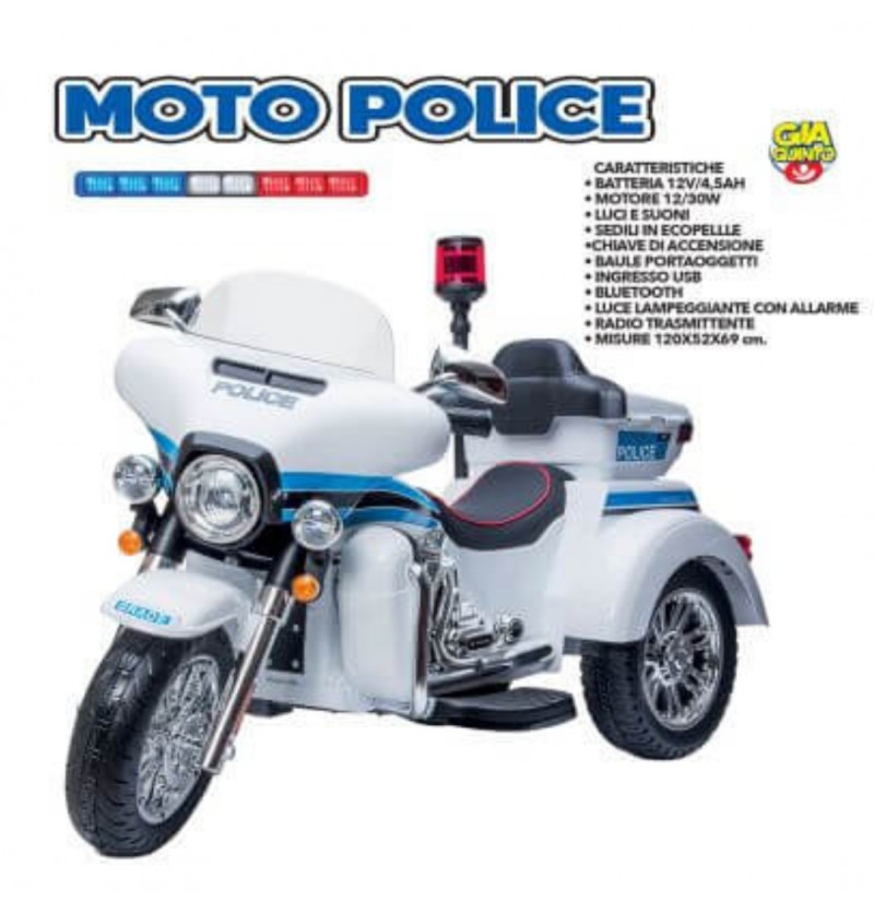 Moto Police 12 Volt