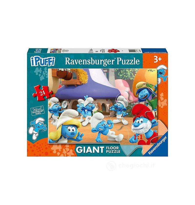 I Puffi Puzzle 24 giant...