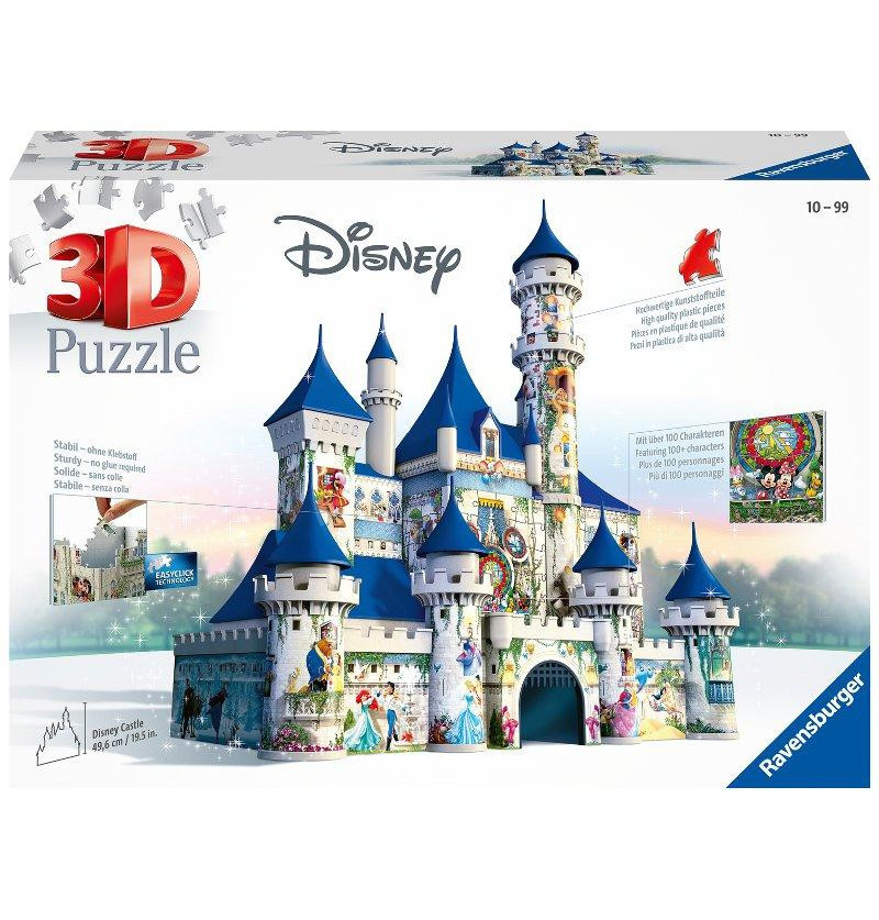 3d Puzzle Castello Disney