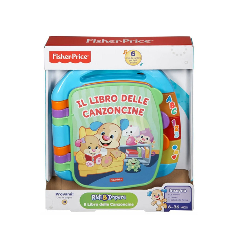 FISHER PRICE LIBRO...