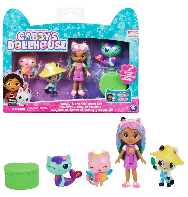 Gabby dollhouse pack 4...