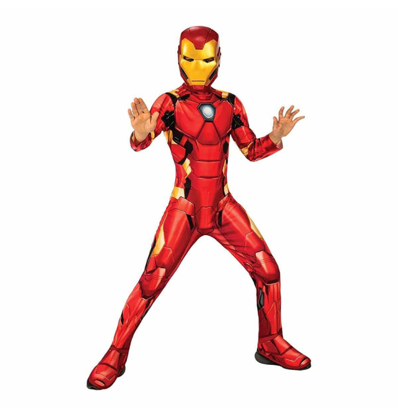 Costume Iron Man con Maschera