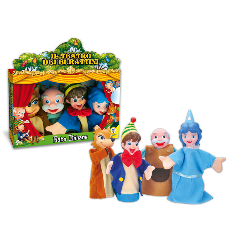 Marionette teatrino fiabe...
