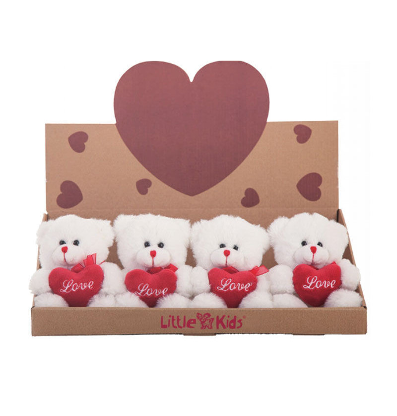 Orso Lovi bianco 16cm