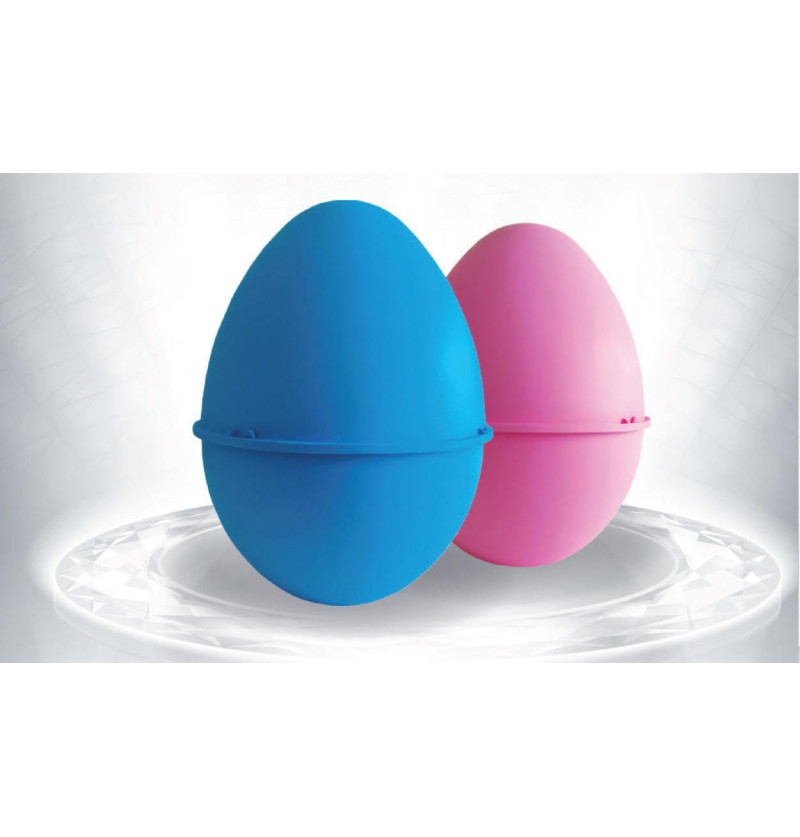 Guscio Uovo Rosa-Azzurro