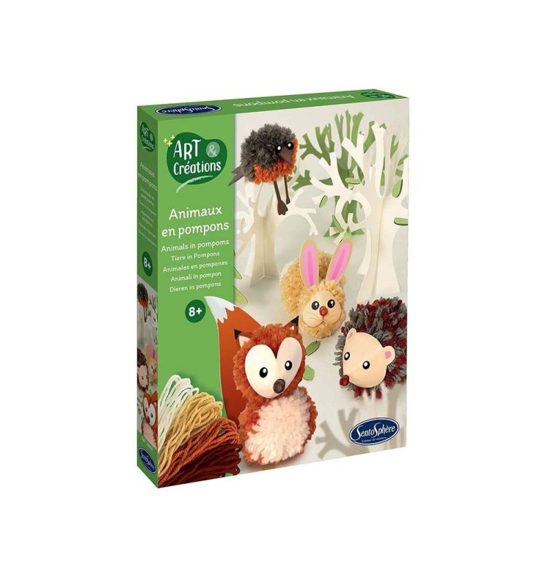 Animaux en pompons