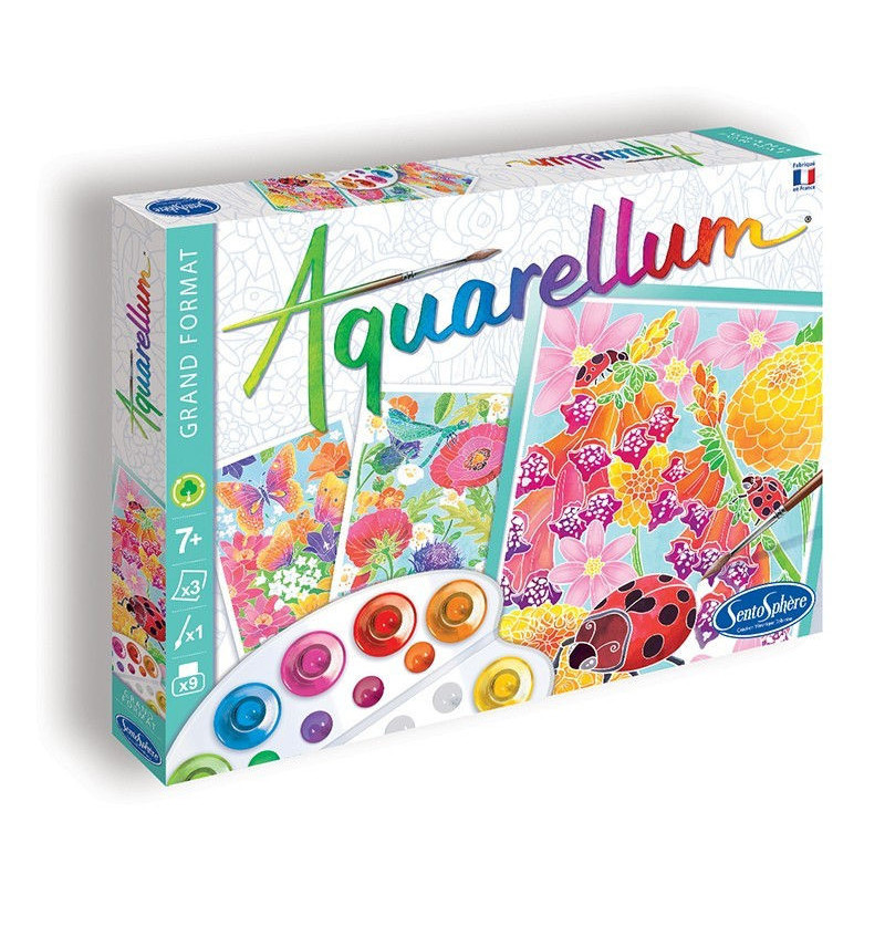 Aquarellum dans les fleurs...