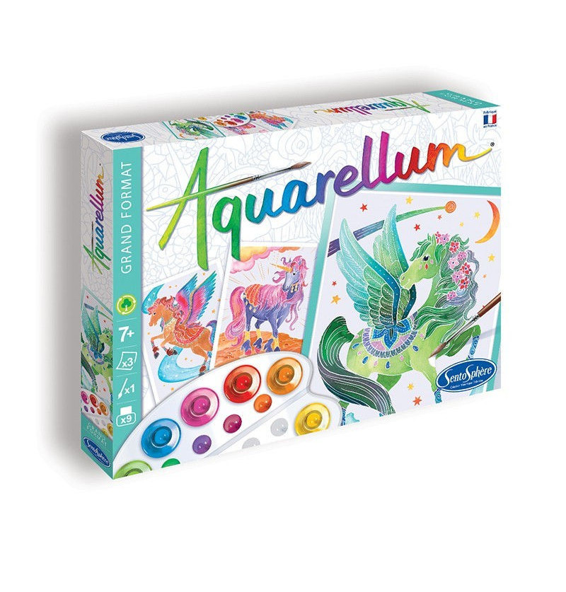 Aquarellum licornes &...