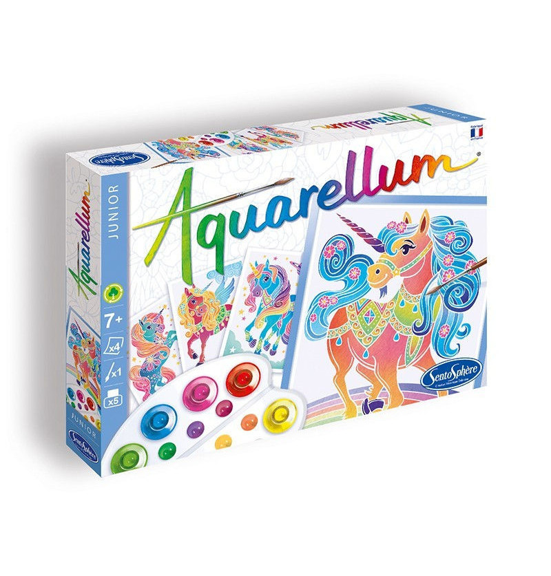 Aquarellum junior licornes...