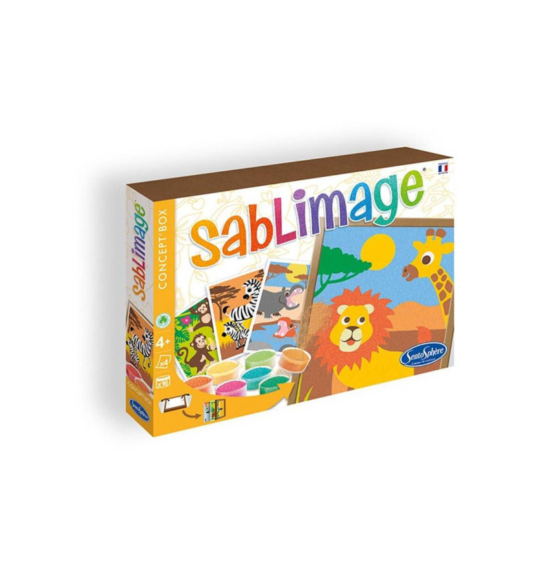 Sablimage faune africaine -...