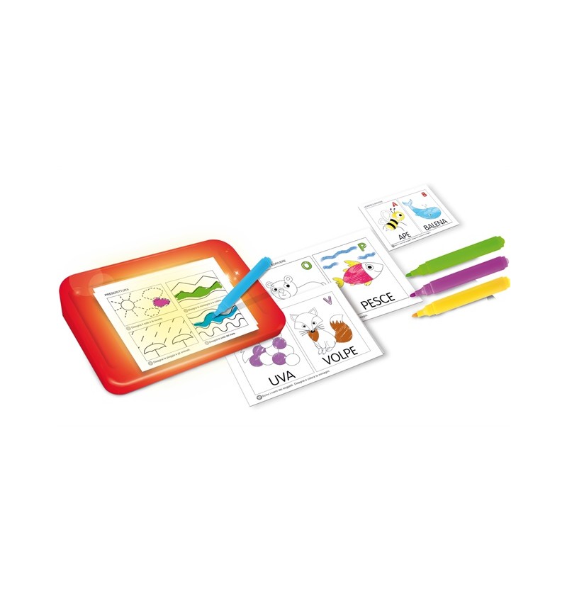Tavolo Luminoso Metodo Montessori Gioco Per Bambini Giochi Educativi -Lois