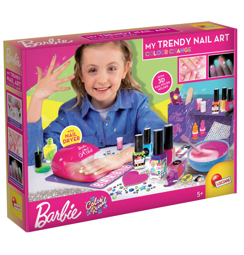 Barbie my trendy - nail art...