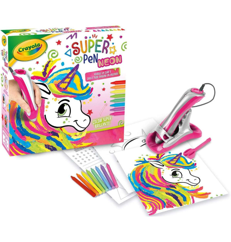 Super Pen Neon Unicorno -...