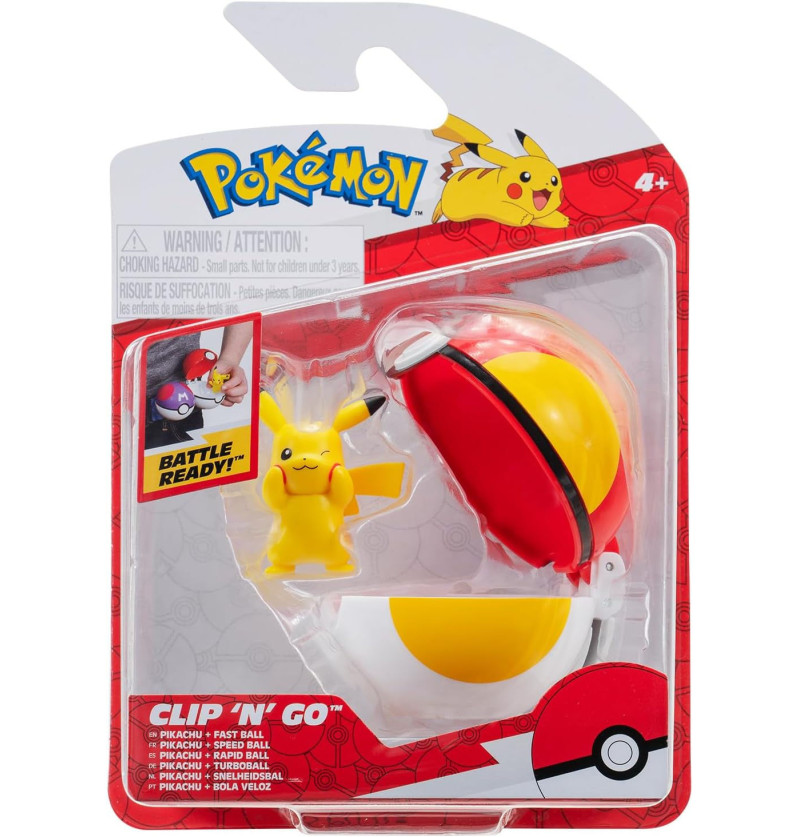 Pokemon clip n go Assortiti