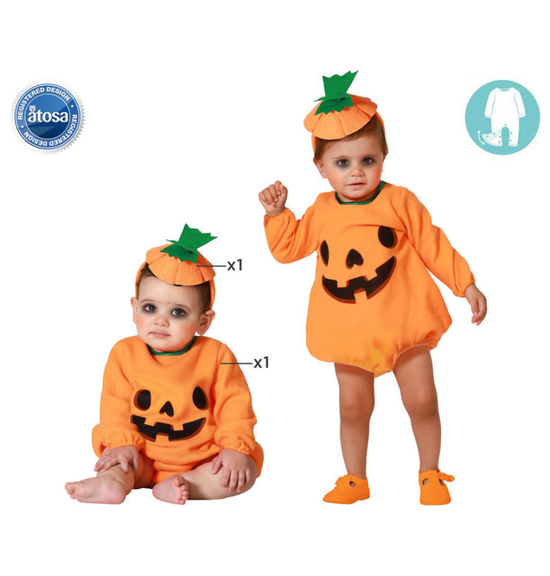Costume zucca +24 mesi