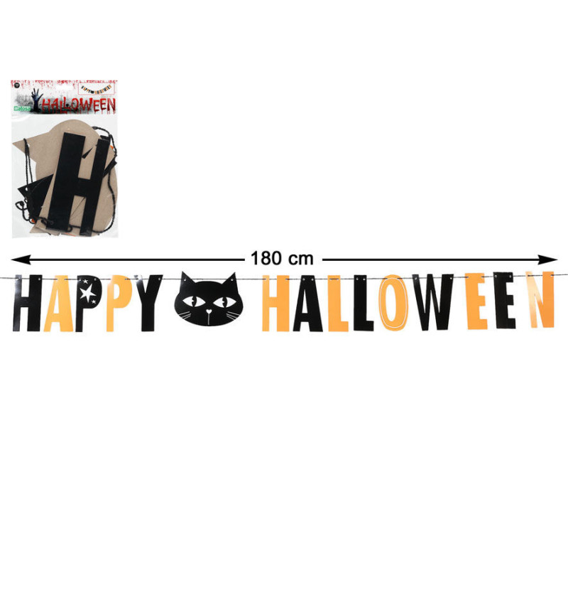 Festone Happy Halloween 180cm