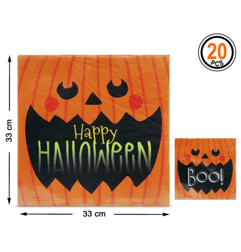 Tovaglioli Halloween 33x33cm