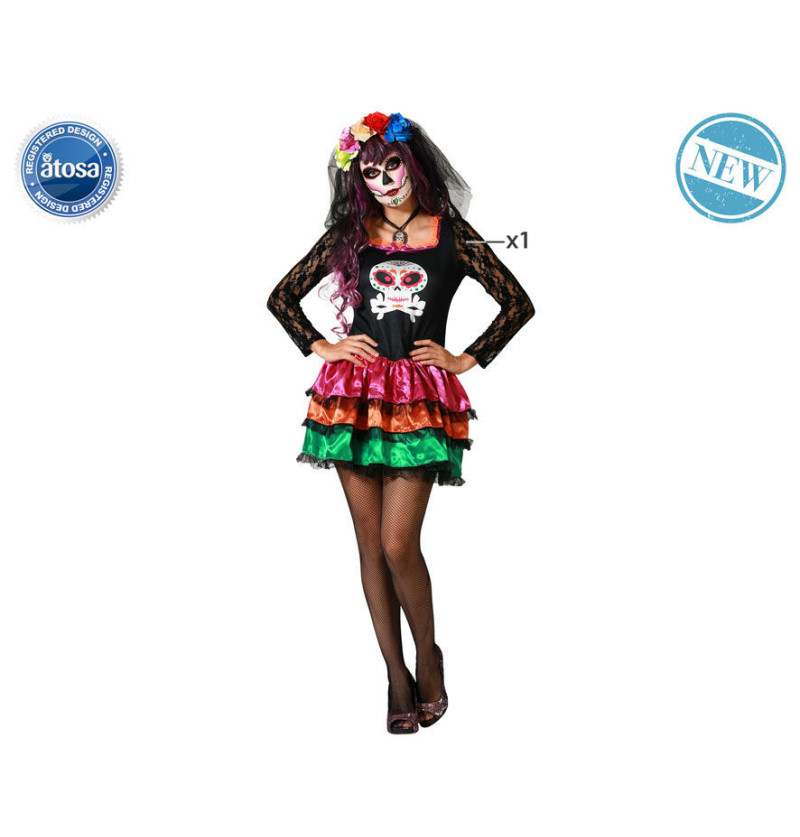 Costume scheletro messicano