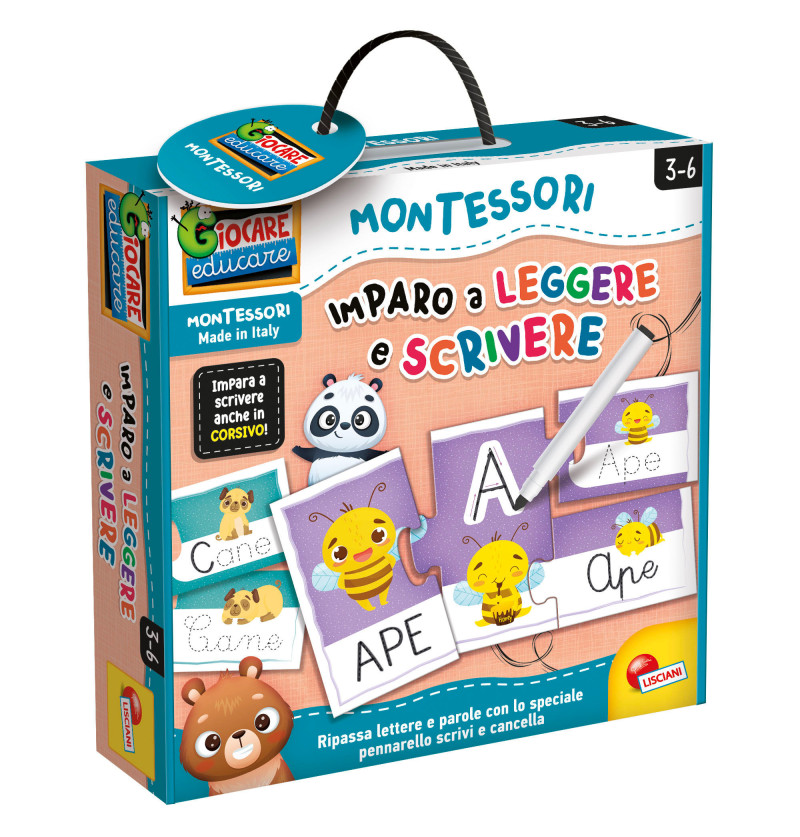 Montessori Imparo A Leggere...