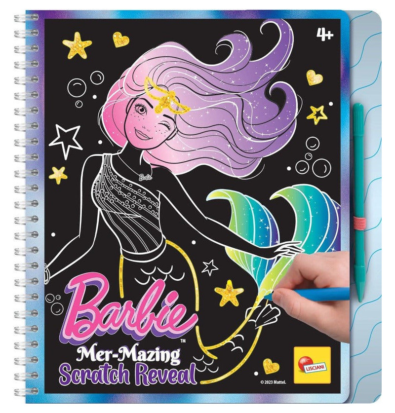 Barbie Scratch Book...