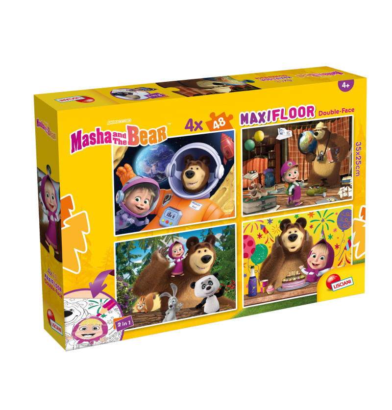 Masha Puzzle Double Face...