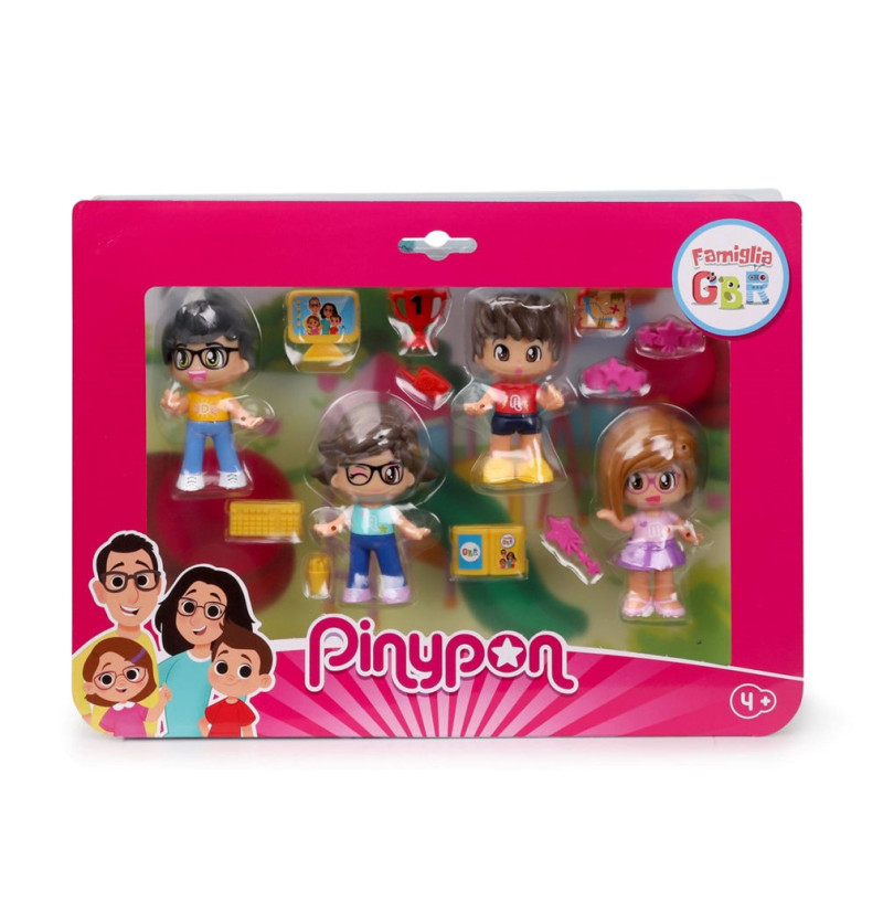 Pinypon famiglia GBR pack 4...