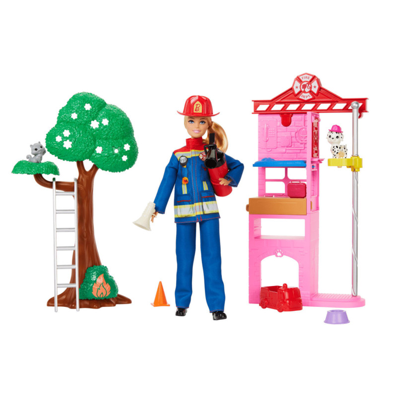 Barbie vigile del fuoco...