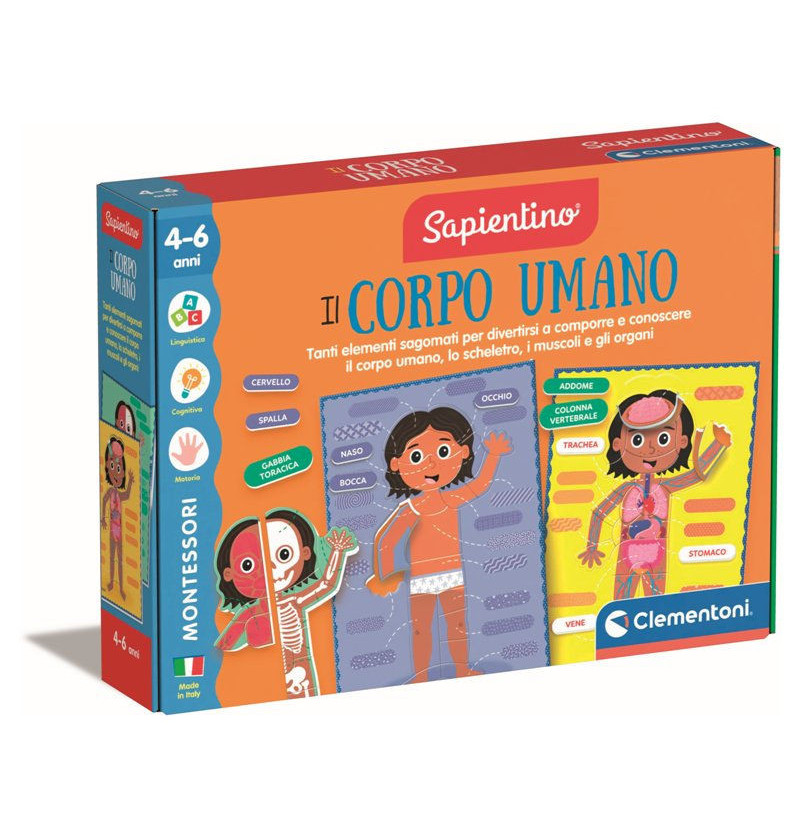 Montessori - il corpo umano