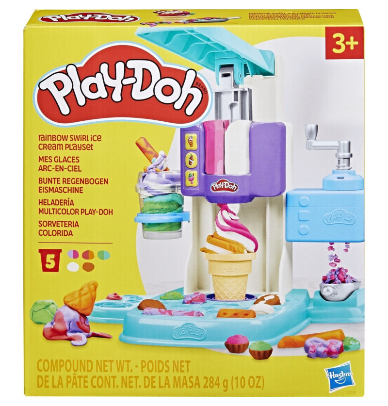 Play-Doh gelateria arcobaleno