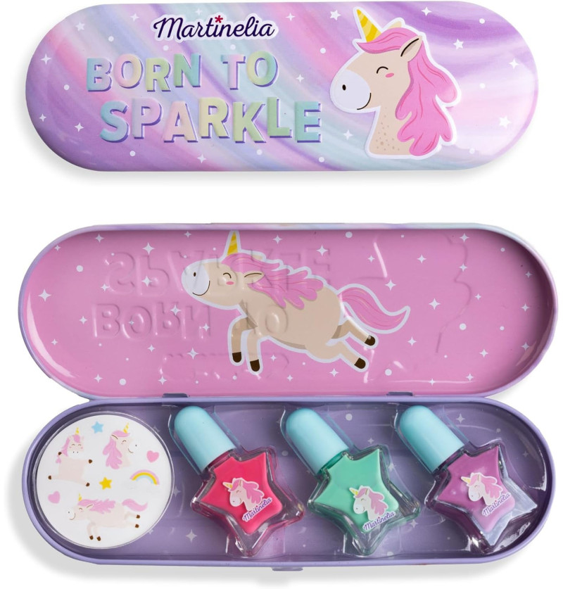 Tin box unicorn