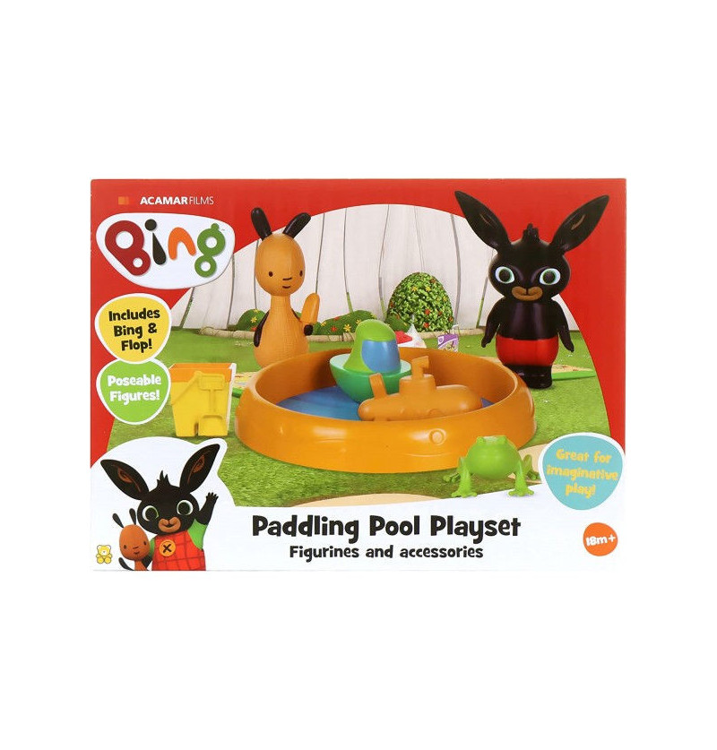 Bing playset tutti in piscina