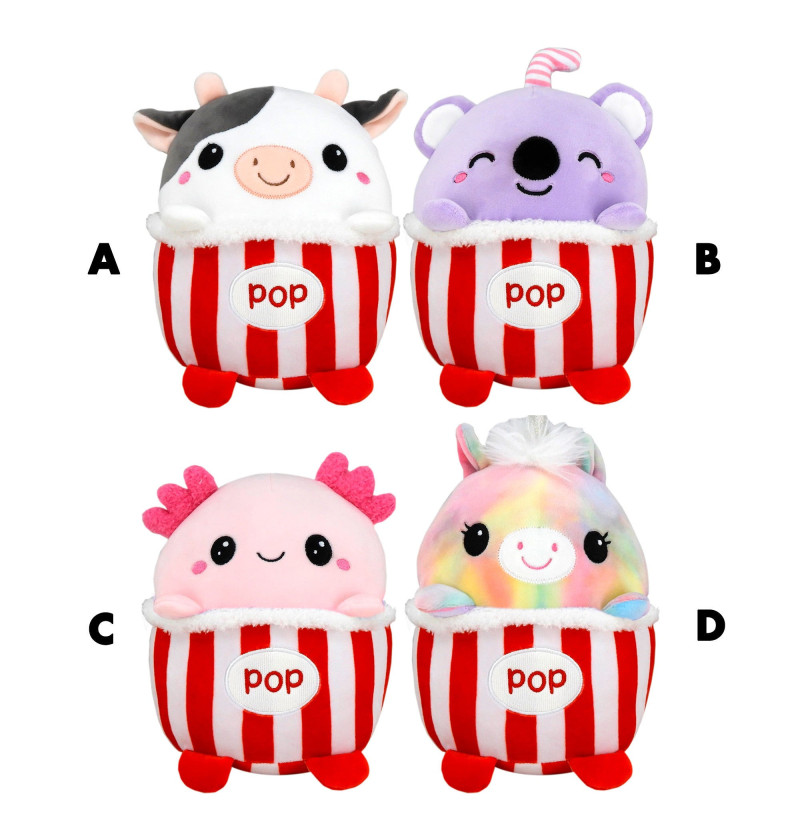 Peluche tnt pop corn...