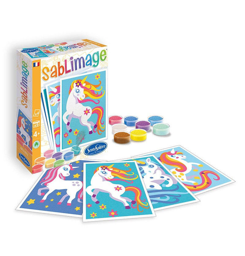 Sablimage mini - unicorni