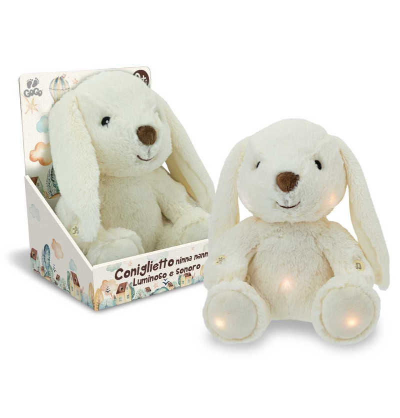 Coniglio ninna nanna 25cm...