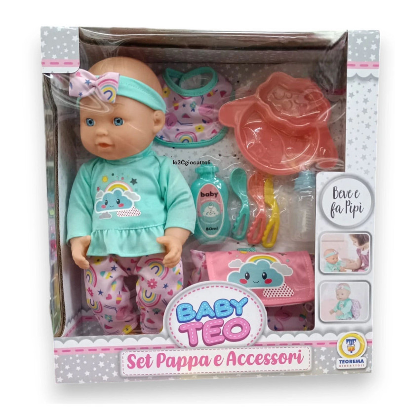 Baby Teo set pappa ed...
