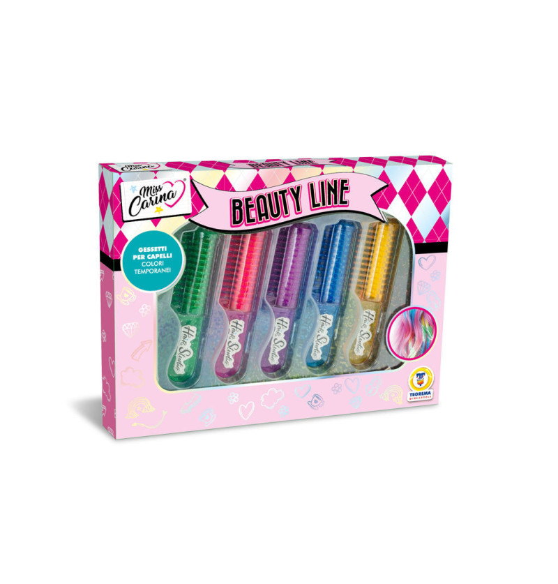 Rainbow hairstyle colora i...