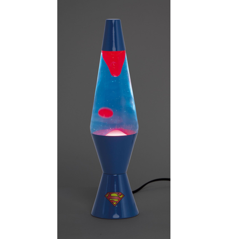 Lava lamp Superman